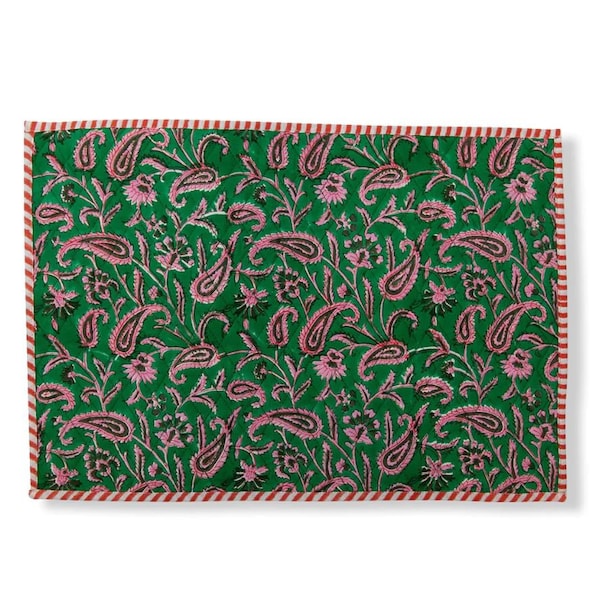 Evergreen Quilted Placemat