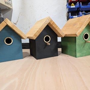 handmade birdhouse
