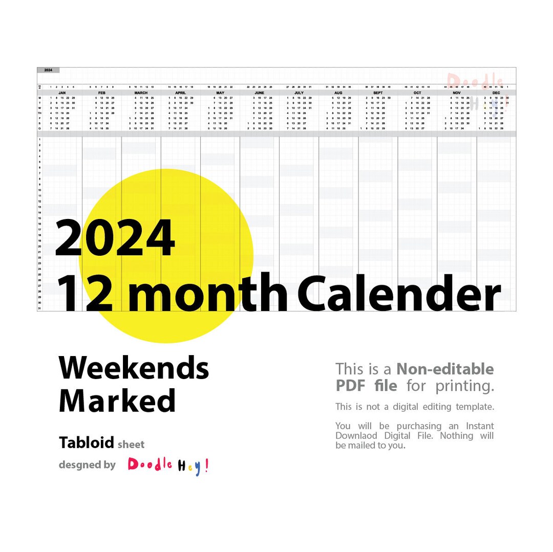 2024-planner-calendar-printable-calendar-vertical-calendar-etsy