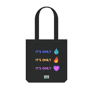 Odesza &quot;It&#39;s Only&quot; tote bag for odesza fans, EDM lovers, Christmas gift for ravers