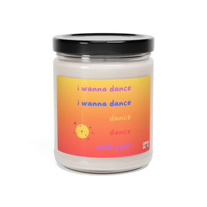 Odesza "Say My Name" natural candle for odesza fans, EDM lovers, Christmas gift for ravers