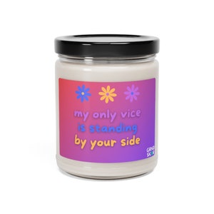 Odesza "Higher Ground" natural candle for odesza fans, naomi wild, EDM lovers, Christmas gift for ravers