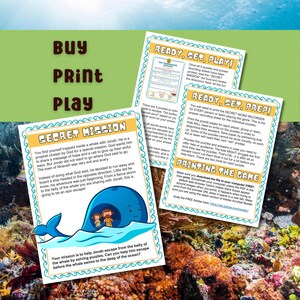 Religious Education Game Bible Escape Room Printable Jonah Whale Activity Kids Church Challenge Interactive Scripture Learning Adventure Sunday School Resource Classroom Lesson Material Problem Solving Fun Digital Download Educational