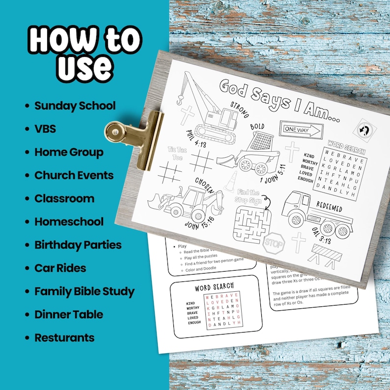 Bible Activity
