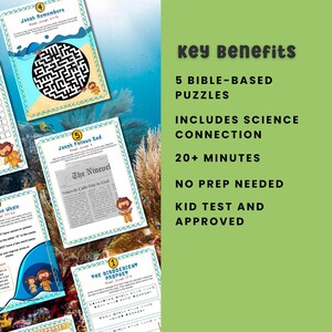 Jonah Whale Adventure Bible Escape Room Printable Kids Religious Activity Church Classroom Game Scripture Learning Challenge Problem Solving Fun Interactive Bible Story Lesson Educational Resource Sunday School Material Digital Download