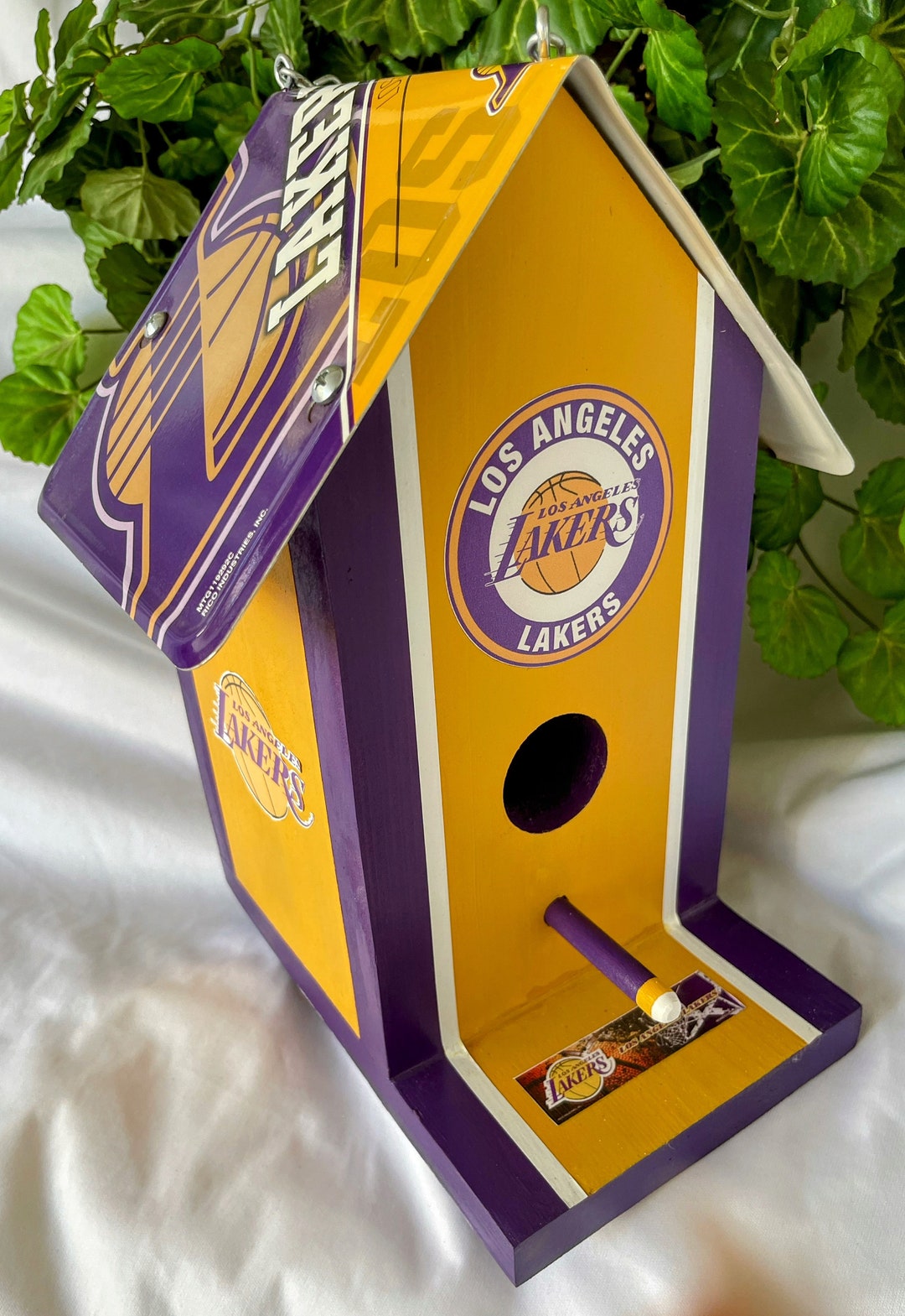 LOS ANGELES LAKERS Birdhouse Etsy