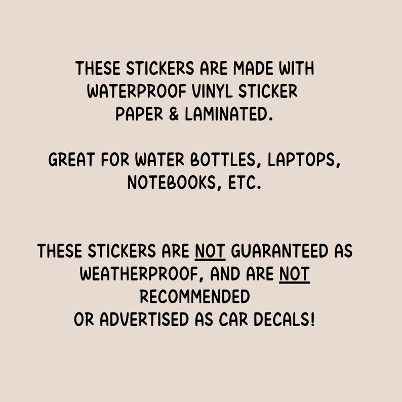 So Duckin Cute Sticker, Laptop Sticker, Kindle Sticker, Water Resistant