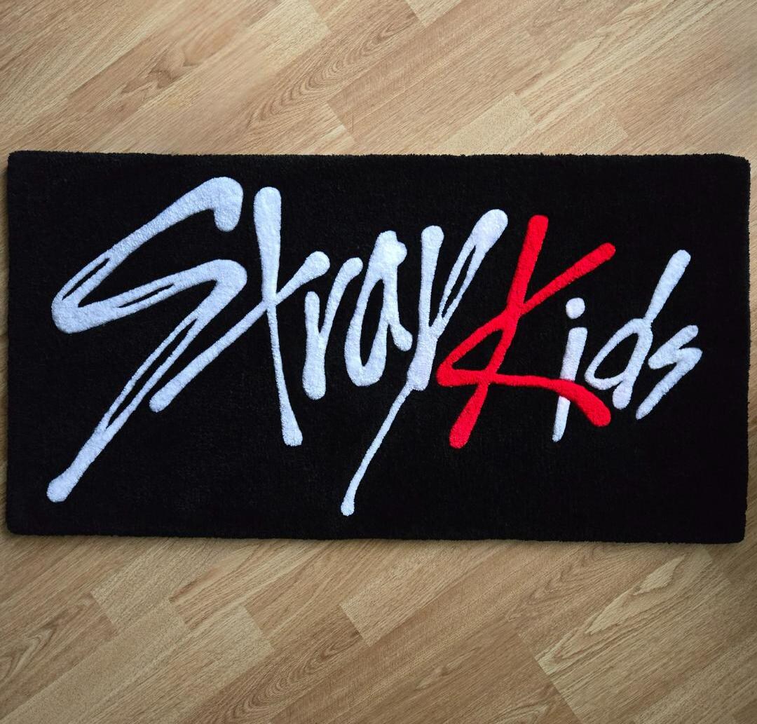 Kpop Rug Kpop Band Logo Rug / SKZ / Tufting / Indoor Bedroom Living Room Rug ...