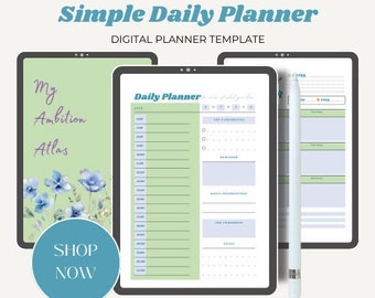 The Ambition Atlas: Ultimate Digital Life Planner - Goal Setting, Habit Tracker, & Wellness Planner