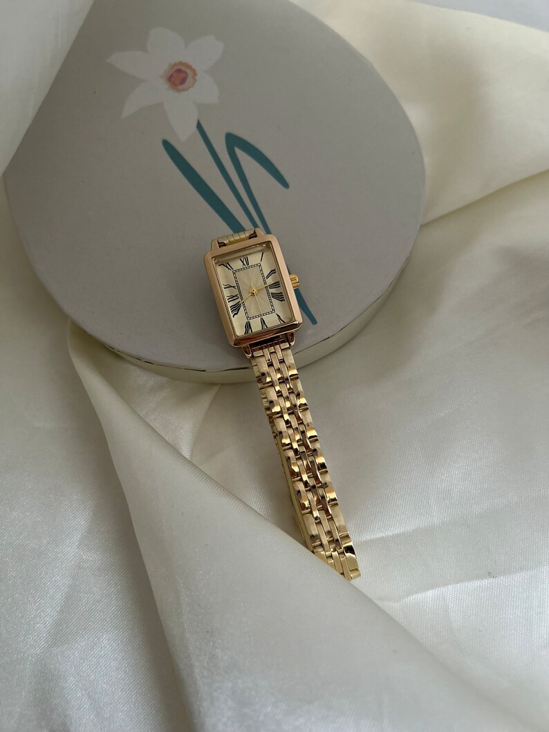 Watch for Women, Gold Plated Women Watch, Vintage Designer Watch