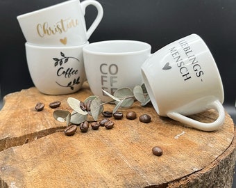 Espresso cup with name or personalized | Coffee | Gift | enjoyment | Individually