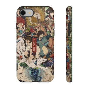 Vintage Princess Mononoke-postertelefoonhoesje