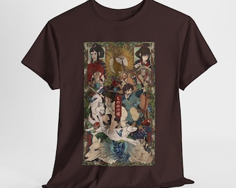 ヴィンテージ 1997 もののけ姫 アニメ Tシャツ L - Etsy 日本