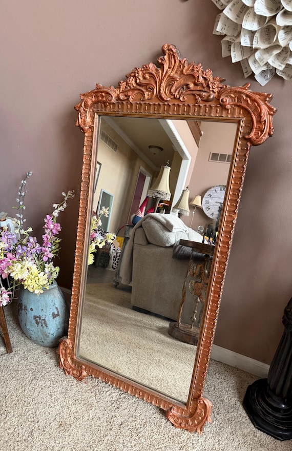 Large 47” Tall Antique Ornate French 19th-century Napoleon III