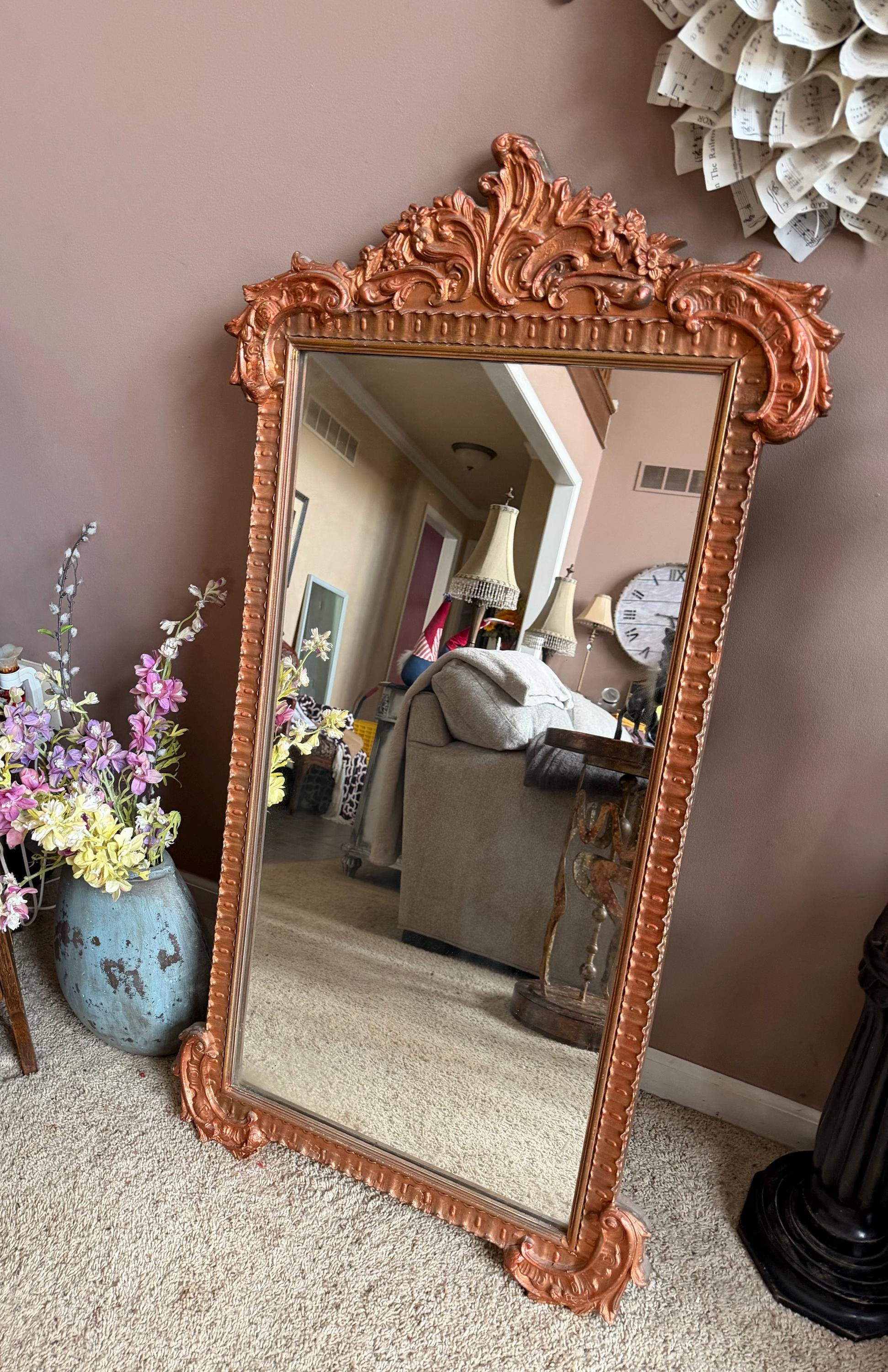 Floor Length French Mirror Vintage - Etsy