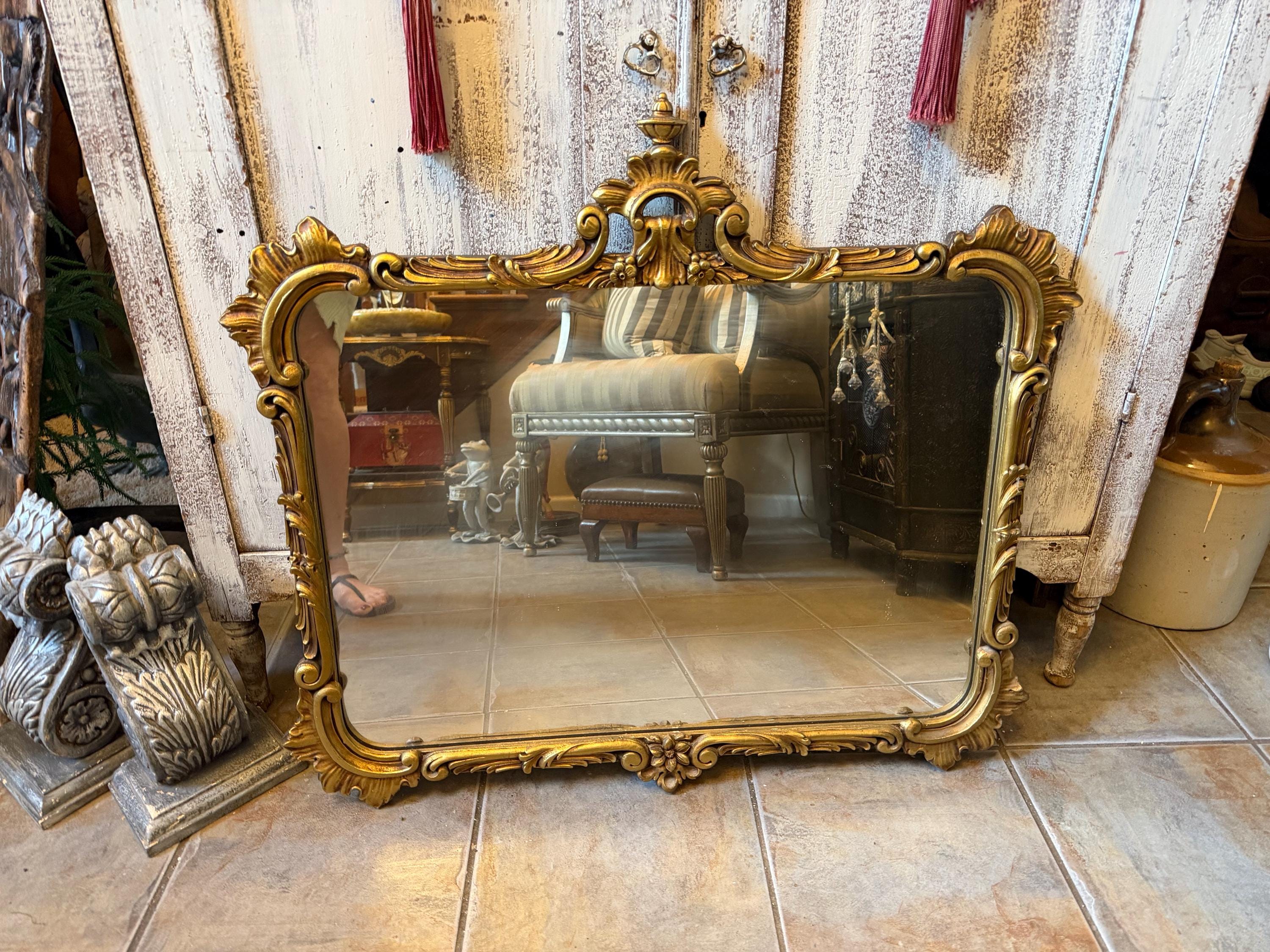 Vintage French Rococo Mirror - Etsy