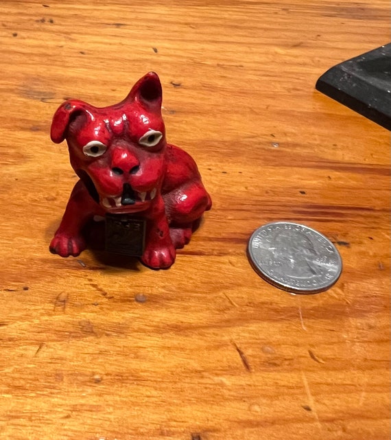 Mini Cast Iron Bulldog Metal Paperweight Heavy Weight Bull Dog Figure Desk Decor Mini Cast Iron Bulldog Metal Paperweight Heavy Weight Bull Dog Figure Desk Decor