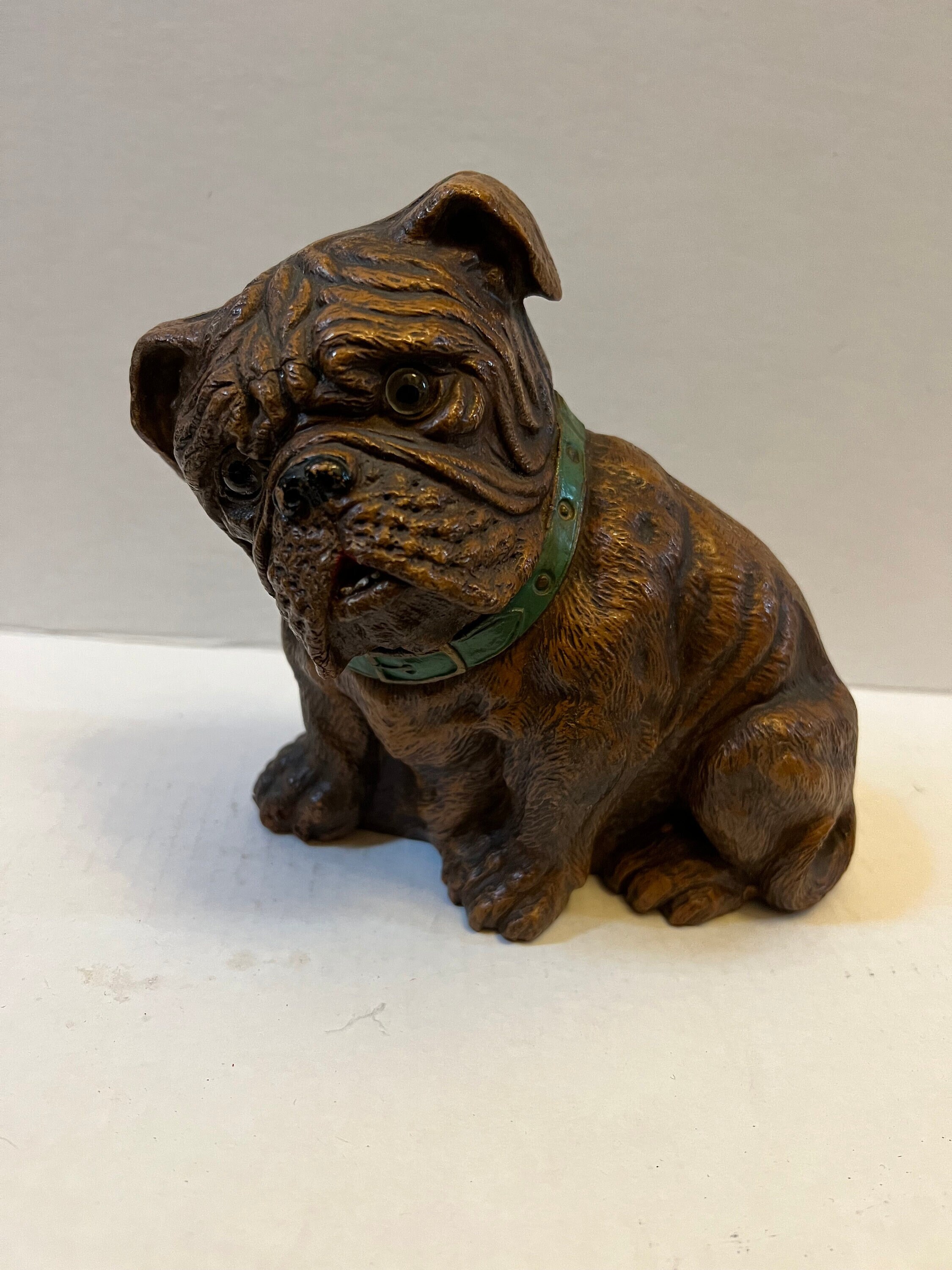 Vintage SERUGO FIRE DOG Rubber Dog Toy, Squeaker Works, 12