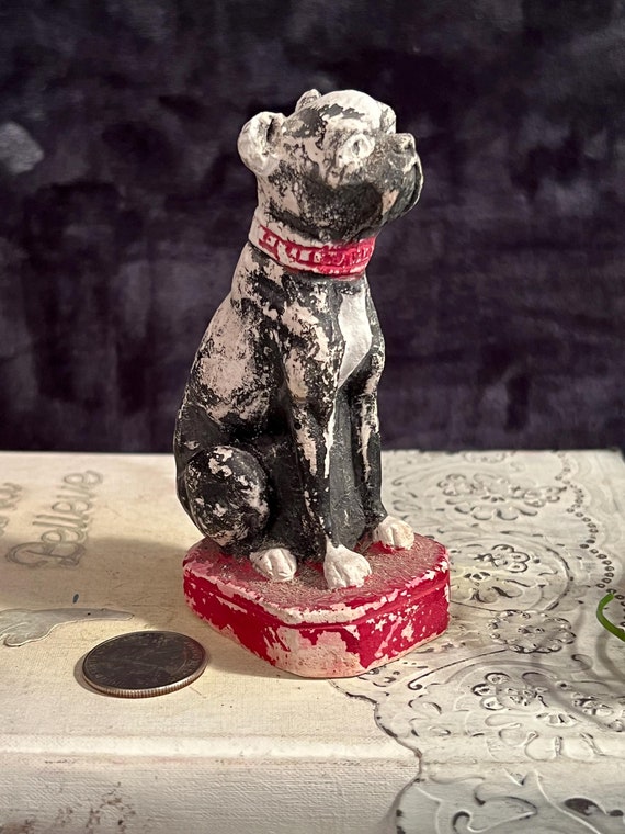 アンティーク雑貨 Vintage chalkware Bulldog Vintage chalkware Bulldog