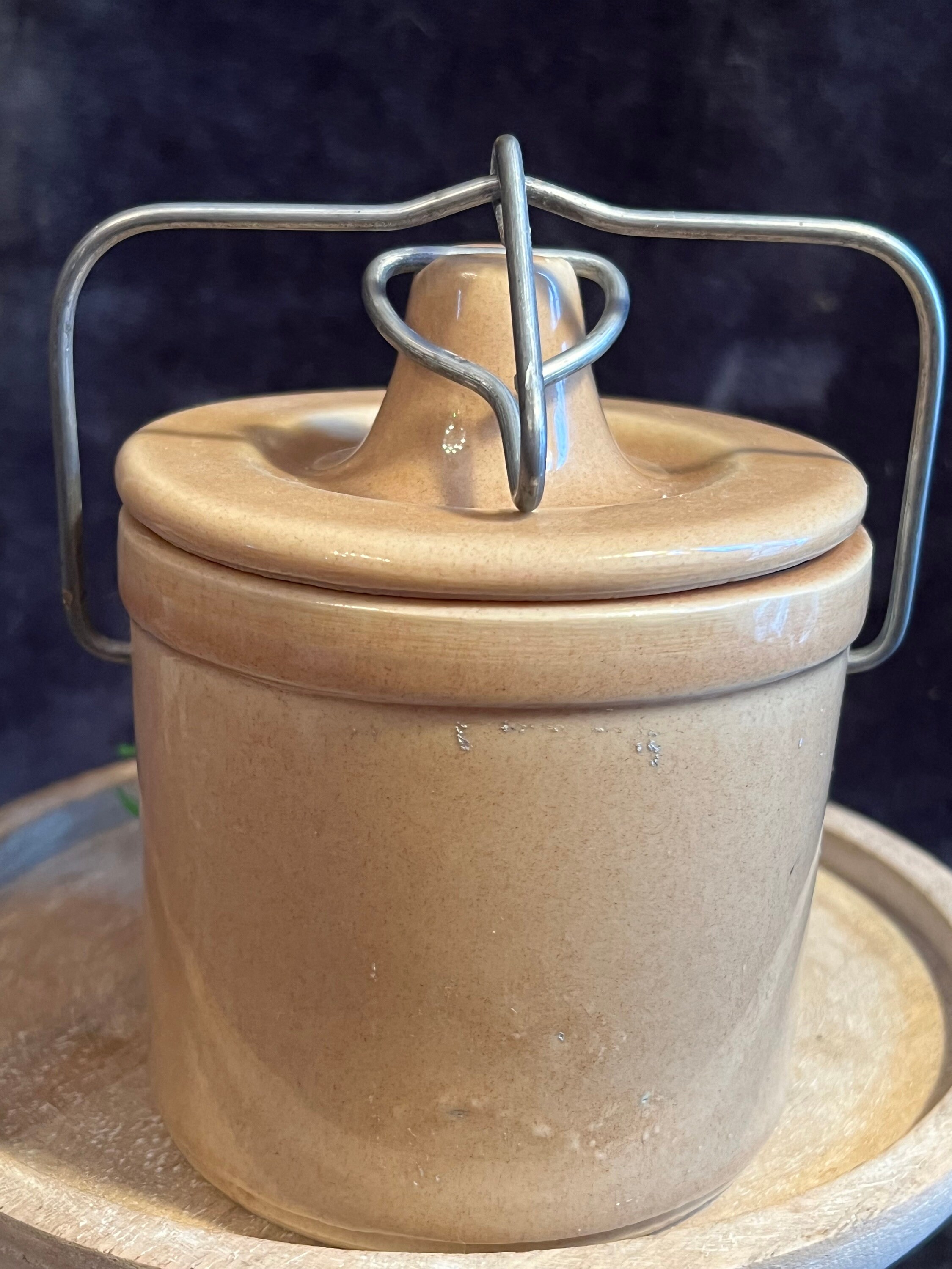 Vintage Win Schuler Restaurant Collectible Edition Lidded Stoneware