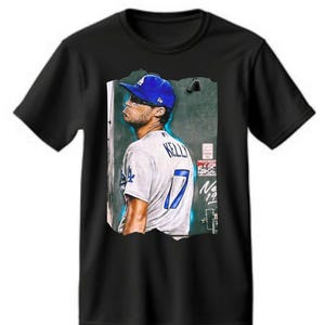 Dodgers Joe Kelly Steenbolk Muurschildering Pic | PNG | Hoge kwaliteit | PNG voor sublimatie of DTF