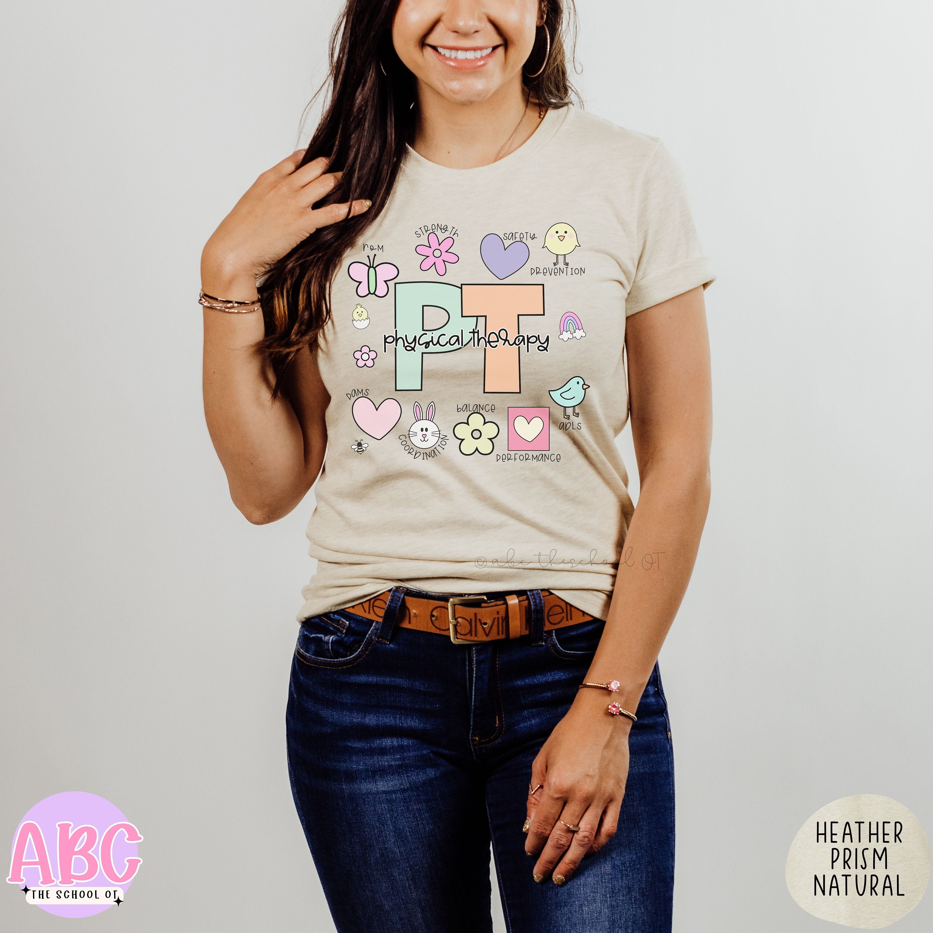 Whimsical Pediatric School-based PT Spring Shirt: Celebrate Movement &  Therapy With Playful Design - Ideal for New Grad Ptas - Etsy