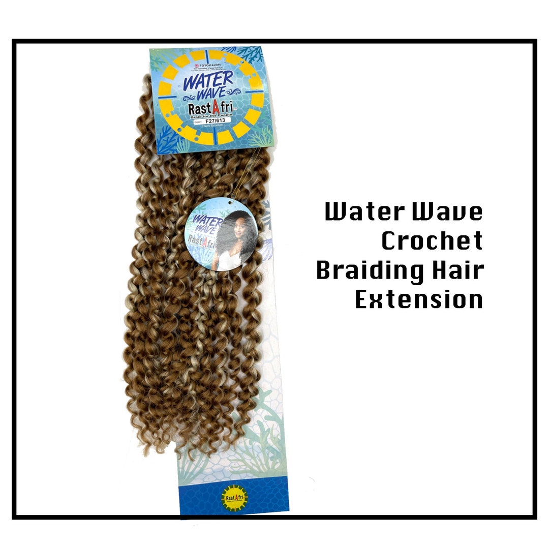 Water Wave Crochet Braiding Hair Extension - Etsy