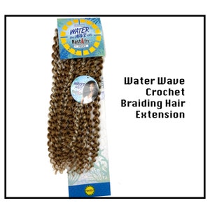 Water Wave Crochet Braiding Hair Extension