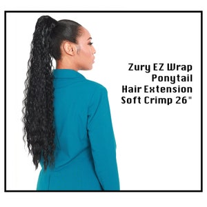EZ Wrap Ponytail Hair Extension Soft Crimp 26&quot;