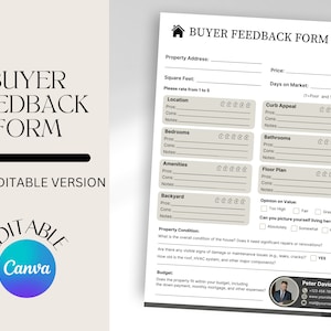 Real Estate Home Buyer Feedback Form
