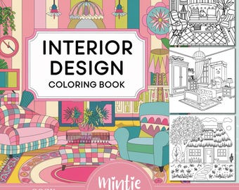 Kleurboek gezellig interieur: hygge-ontwerpen voor volwassenen (pdf)