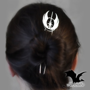 Haarspeld Jedi | Star Wars-cosplay | Sieraden haarspeld | Handgemaakte sieraden