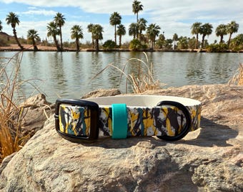 Paint Splash Biothane Dog Collar – UV Printed, Waterproof