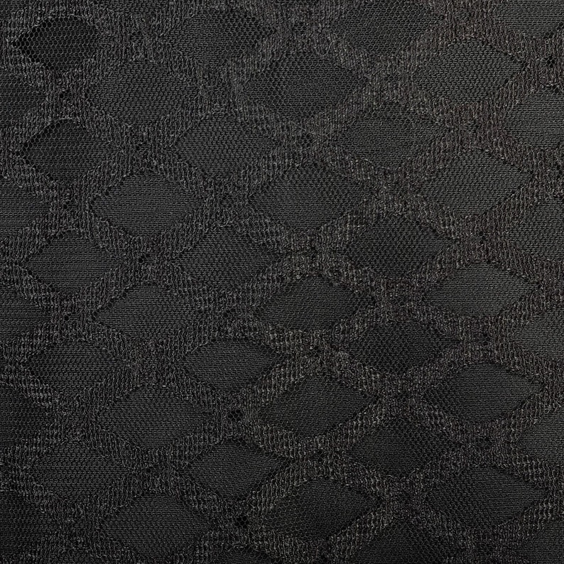 Mini abito nero anni '70, manica lunga, volant, colletto, bottoni in strass, abito da cocktail LBD immagine 10