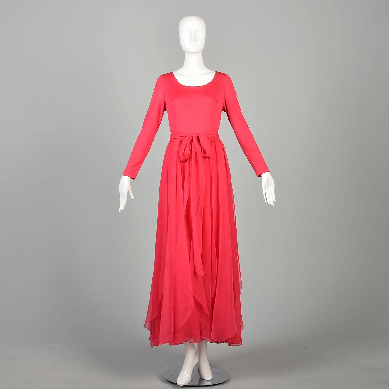 1970年代ミディアムドレス バービー ミス エリエット ホットピンク