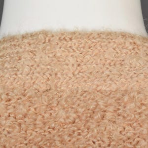 Courreges Strickjacke Courreges Pullover Creme Boucle Strickjacke 60er Jahre Pullover Jacke Vintage Cardigan Designer Vintage Creme Pullover Medium Bild 8