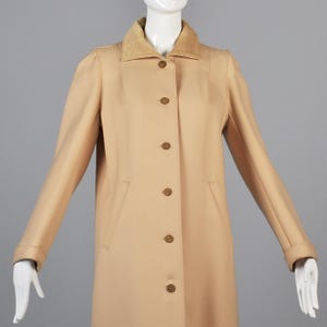 Courreges Minimalist Skirt Coat Set Neutral Tan Classic Designer Separates Outerwear Ensemble image 6