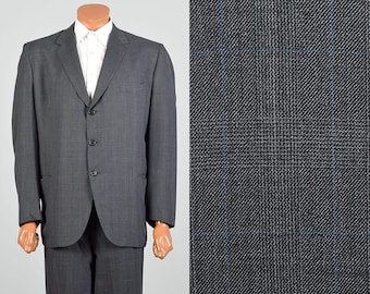 1950-60's 3 Button Wool Sport Coat, Hickey Freeman, F.R. Tripler