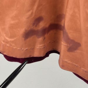 1940s Burgundy Velvet Coat with Mutton Sleeves