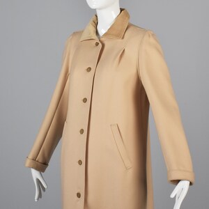 Courreges Minimalist Skirt Coat Set Neutral Tan Classic Designer Separates Outerwear Ensemble image 8