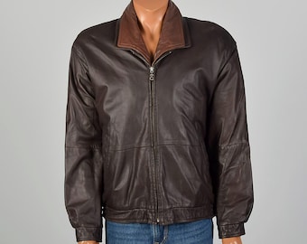 ジャケット・アウター 90s vintage dark brown lether jacket y2k il_fullxfull.6016632962_l8fx.jpg