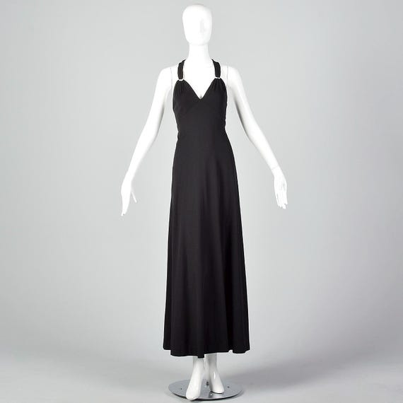 saks black dress Saks Fifth Ave Navy Strapless Princess Gown