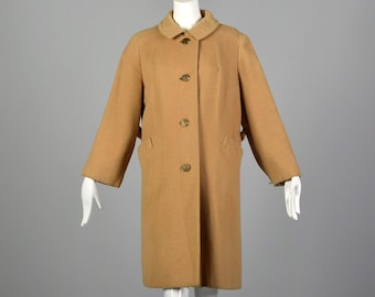 Womens's Wool Over Coat, Charles Klein Russian Wool Camel