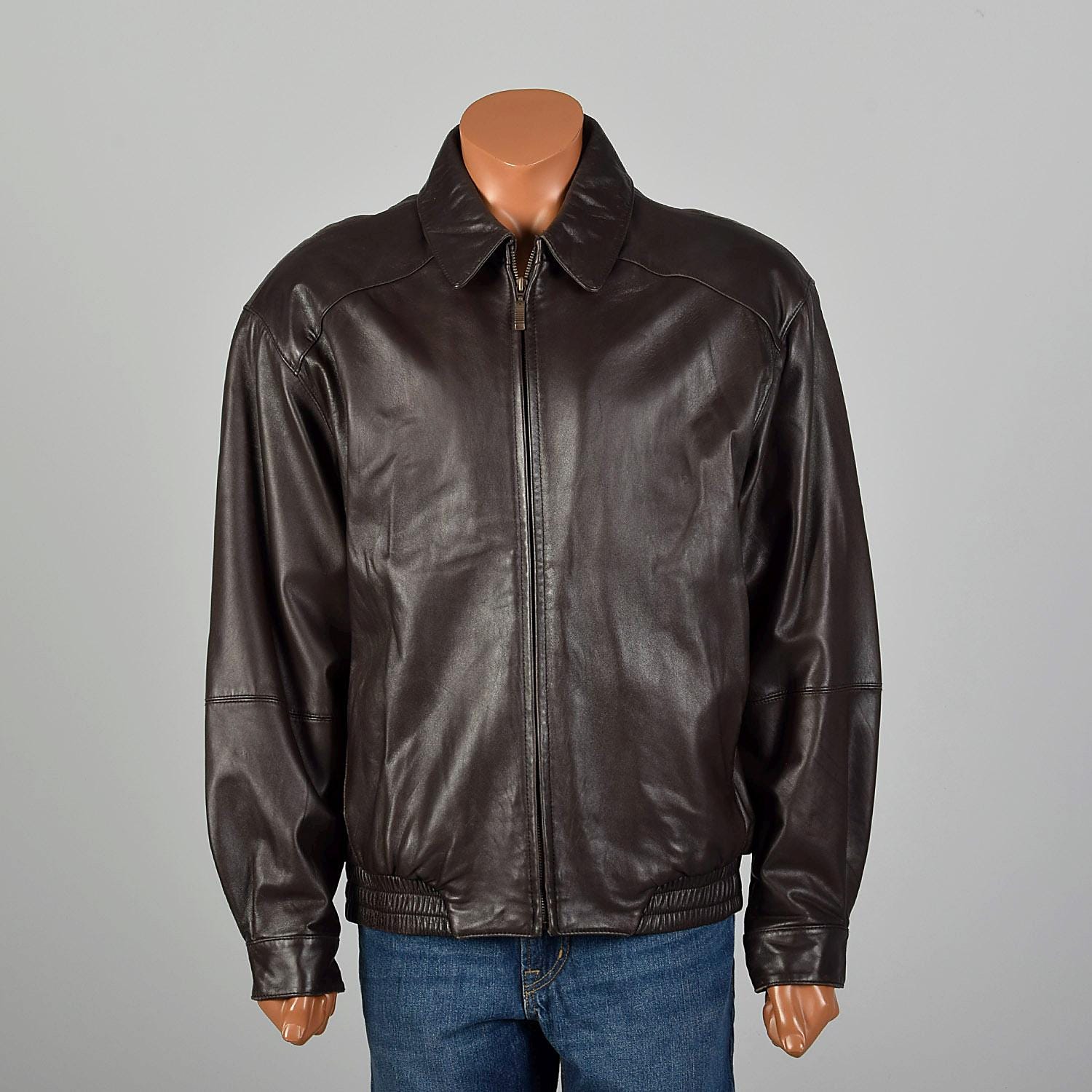 ROBERT COMSTOCK LEATHER JACKET ROBERT COMSTOCK LEATHER JACKET