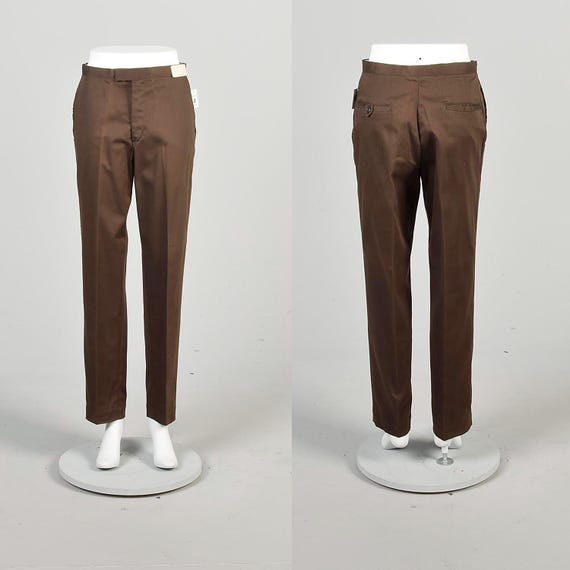 1960s Vintage Deadstock Small Sanforized Cotton Gabardine