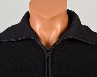 トップス 00s prada half zip shirt Prada half-zip Wool Polo Shirt | Blue | FARFETCH