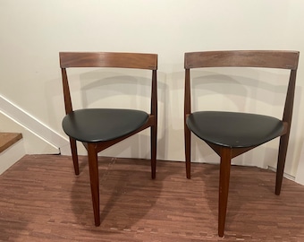 Set of Danish Modern Teak Chairs by Hans Olsen for Frem Røjle, 1960s, Set of 2
