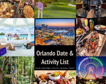 Liste des dates/activités d'Orlando