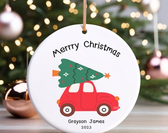 Baby ornament, Baby's first Christmas ornament, personalized ornament, Baby boy ornament, baby girl ornament, first Christmas, keepsake