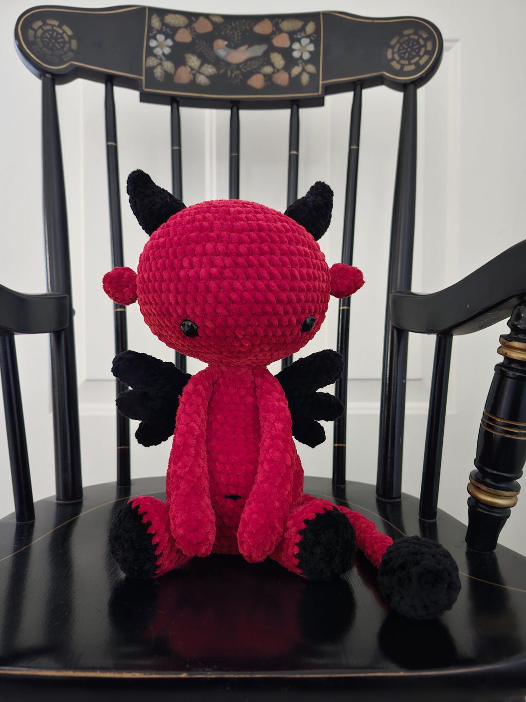 Lil' Devil Plushie Lucifer the Fallen Angel Stuffed Animal - Etsy